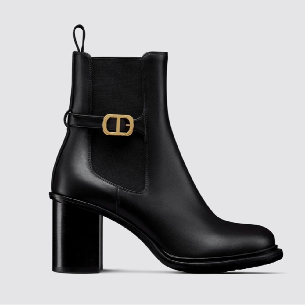 Dior 30 Montaigne Heeled Ankle Boots Women's 41